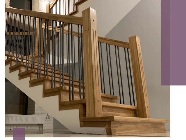 Реставрация деревянных и металлических лестниц в Кореновске