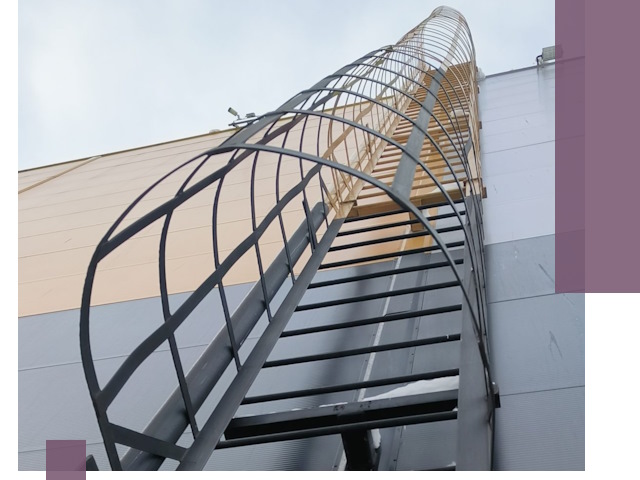 Изготовление и монтаж пожарных лестниц в Кореновске профессионально