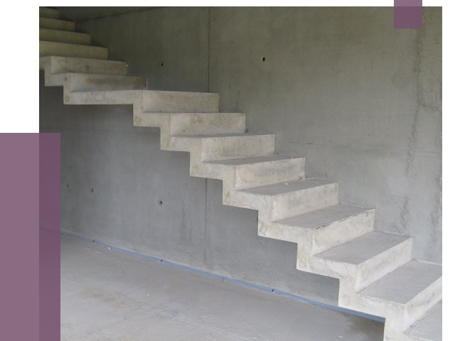 Бетонные лестницы в Кореновске от 19173 руб. под ключ | ПРОЛЁТ-Кнв