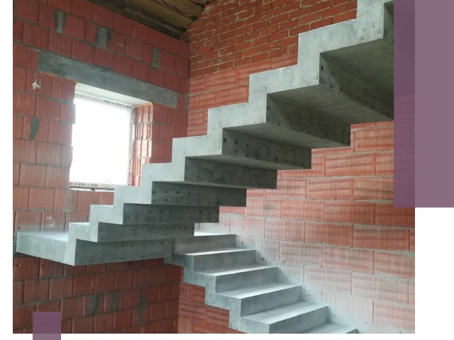 Бетонные лестницы под ключ в Кореновске: монтаж, демонтаж, ремонт