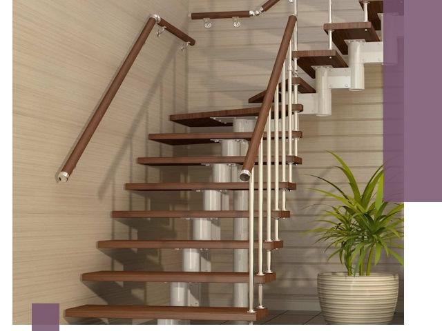 Изготовление модульных лестниц под ключ в Кореновске