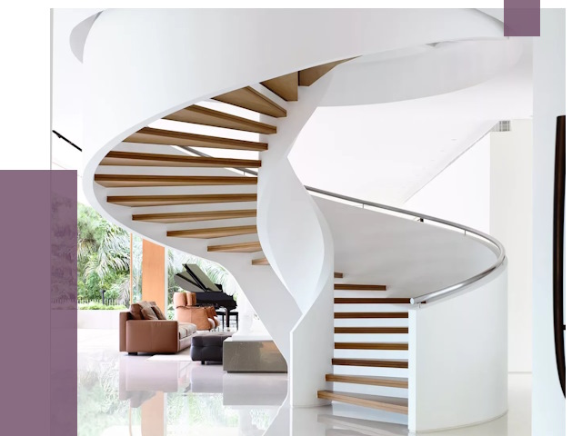 Винтовые лестницы в Кореновске под ключ от 49229 руб. | ПРОЛЁТ-Кнв