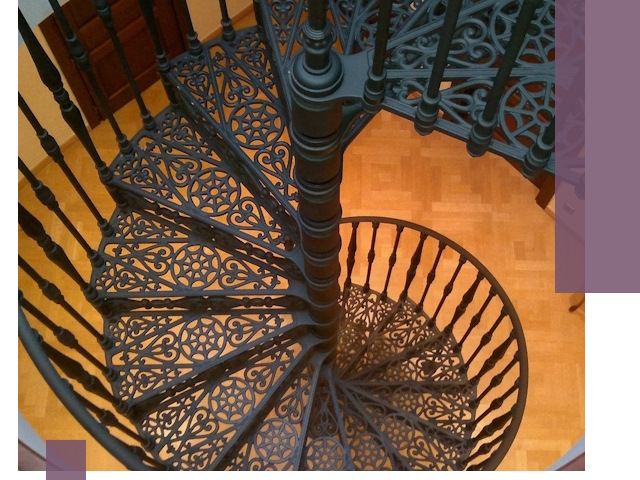 Винтовые лестницы под ключ в Кореновске: производство и монтаж