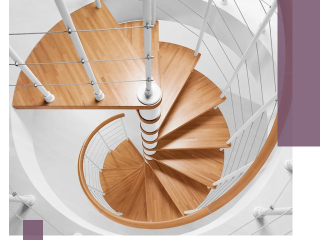 Изготовление винтовых лестниц под ключ в Кореновске