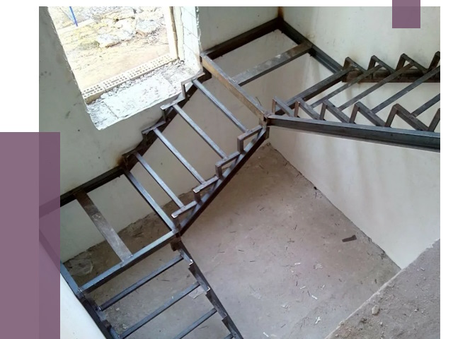 Монтаж лестниц на металлокаркасе в Кореновске от 12955 руб. — ПРОЛЁТ-Кнв