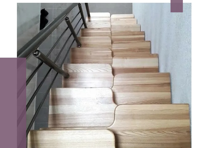 Лестницы гусиный шаг в Кореновске от 13214 руб. под ключ | ПРОЛЁТ-Кнв