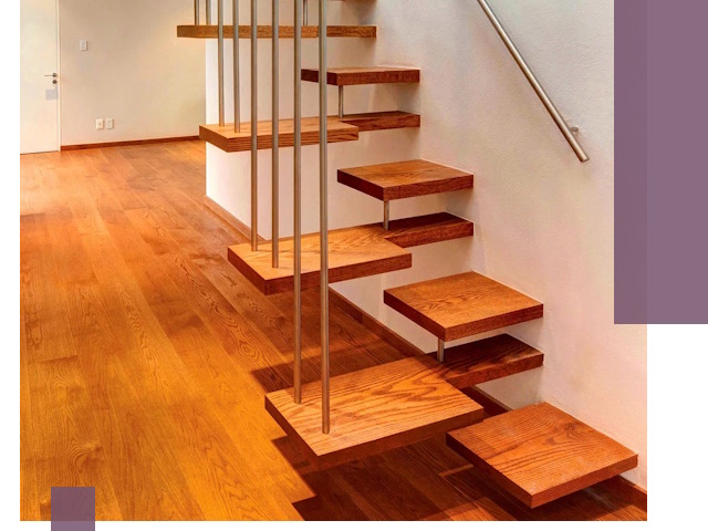 Лестницы «гусиный шаг» на заказ в Кореновске для узких пространств