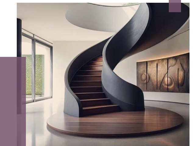 Элитные лестницы под заказ в Кореновске от 191734 руб. — ПРОЛЁТ-Кнв