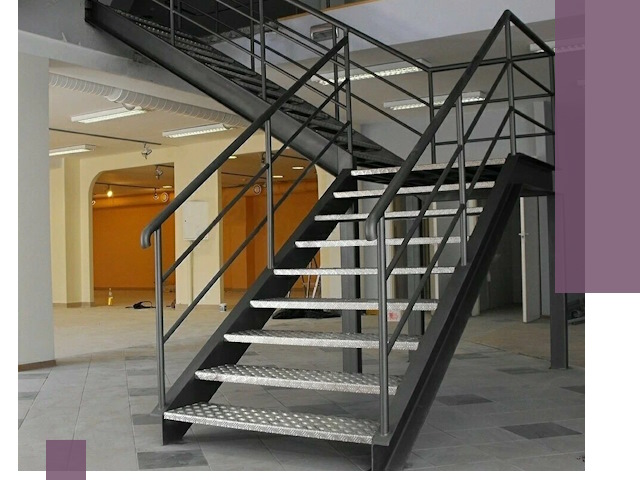 Лестницы для офиса в Кореновске: изготовление, монтаж, демонтаж