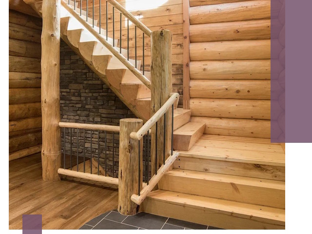 Лестницы в баню под заказ и профессиональный монтаж в Кореновске