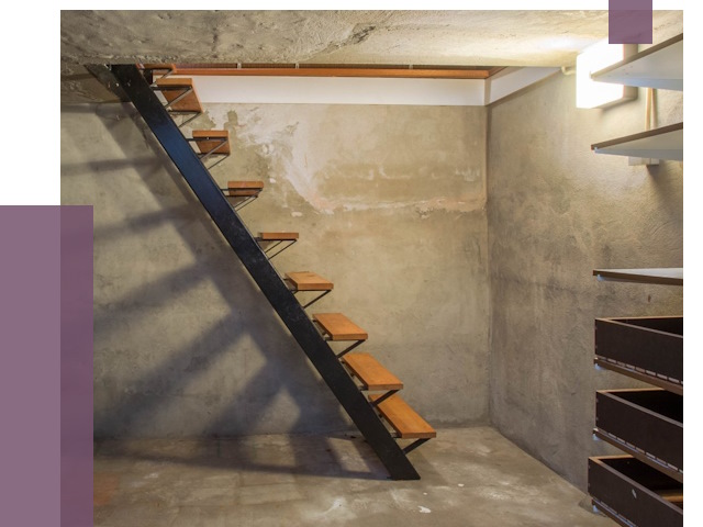 Лестницы в подвал в Кореновске от 13318 руб. — монтаж | ПРОЛЁТ-Кнв