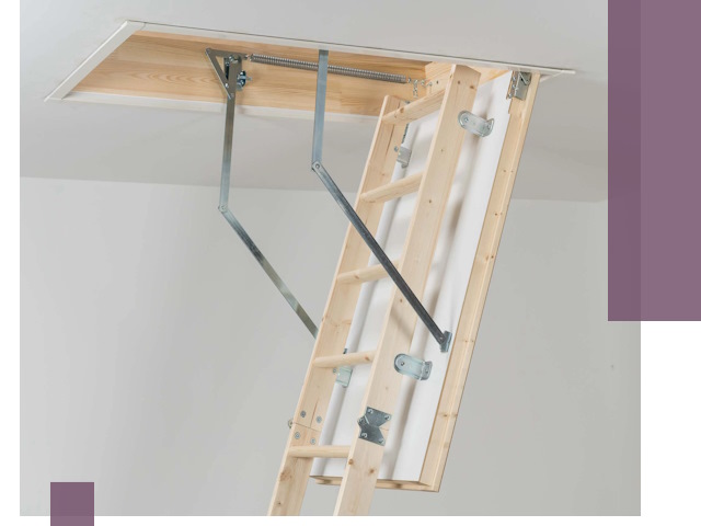 Установка чердачной лестницы под ключ в Кореновске