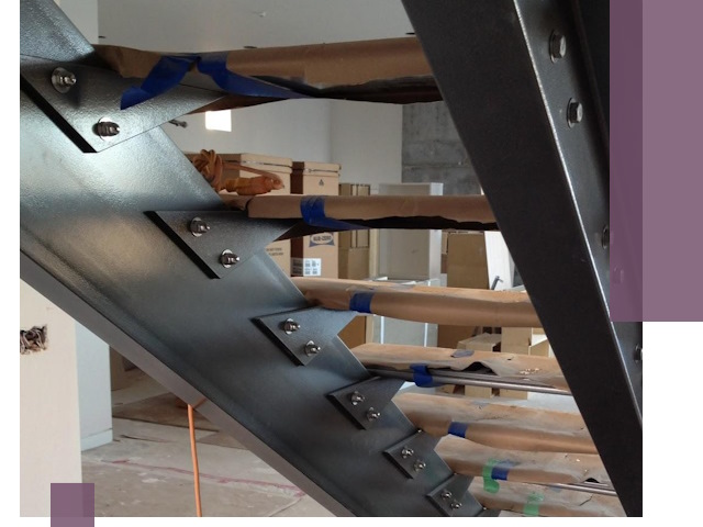 Усиление лестничных конструкций и усиление опор в Кореновске