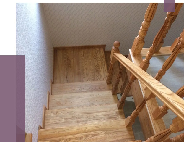 Сосновые лестницы в Кореновске под ключ от 8188 руб.  | ПРОЛЁТ-Кнв