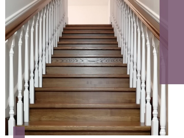 Лестницы из ясеня на заказ в Кореновске — изготовление и монтаж