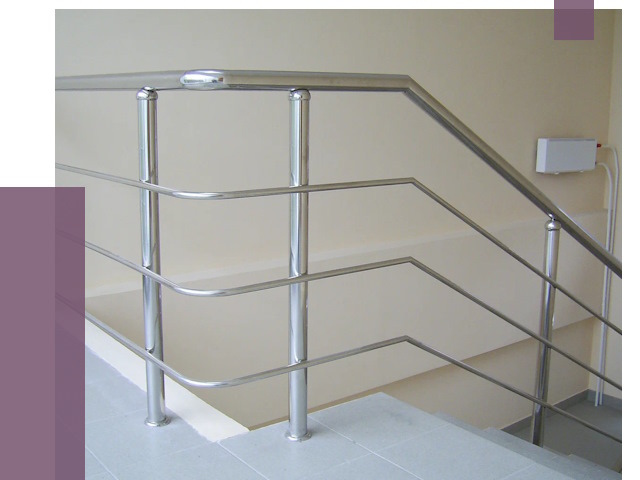 Алюминиевые перила в Кореновске от 6426 руб. под ключ | ПРОЛЁТ-Кнв