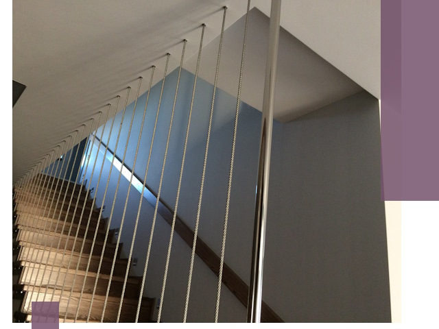 Тросовые перила под ключ в Кореновске — производство и монтаж