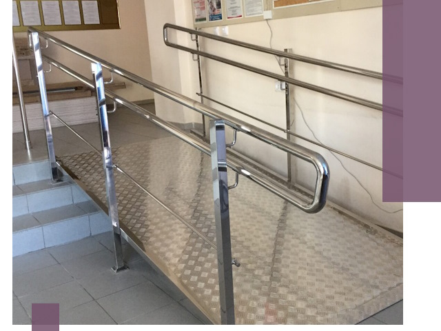 Перила для инвалидов в Кореновске — надежные поручни и ограждения