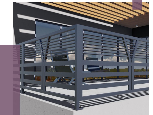 Изготовление балконных ограждений в Кореновске от 10882 руб. | ПРОЛЁТ-Кнв