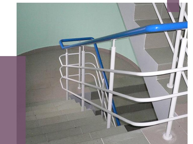 Перила в подъезде в Кореновске — установка и замена от 7514 руб. | ПРОЛЁТ-Кнв