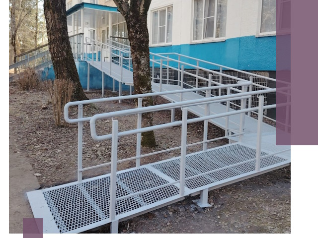 Пандусы под ключ в Кореновске: изготовление, монтаж и демонтаж