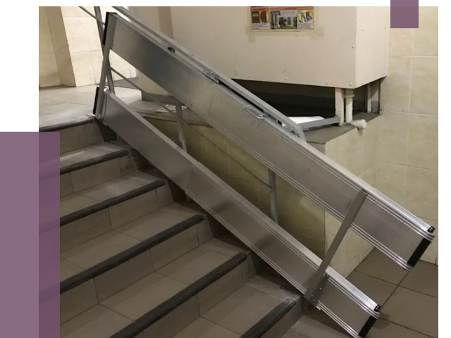 Откидные пандусы в Кореновске от 6737 руб. — купить | ПРОЛЁТ-Кнв