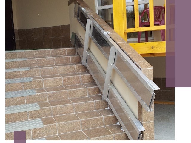 Откидные пандусы под ключ в Кореновске — монтаж и демонтаж