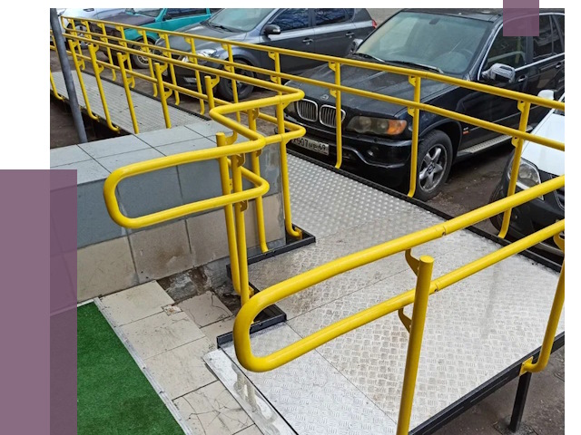 Стационарные пандусы в Кореновске от 12437 руб. | ПРОЛЁТ-Кнв