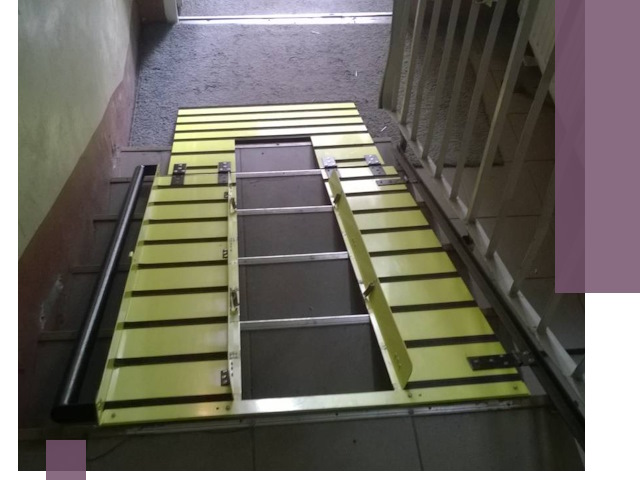 Профессиональный монтаж пандуса в подъезд в Кореновске