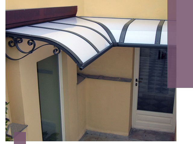 Монтаж козырьков любой сложности в Кореновске под ключ