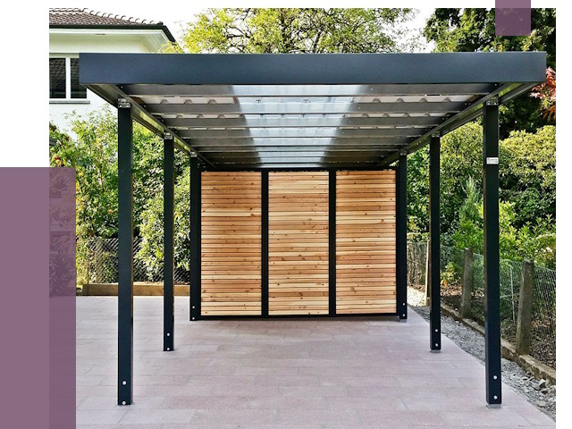 Отдельно стоящие навесы во дворе в Кореновске от 81357 руб. | ПРОЛЁТ-Кнв