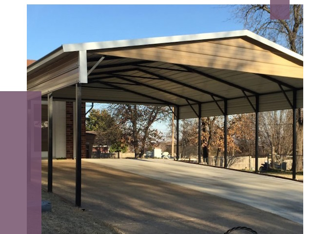 Двускатные навесы в Кореновске от 8136 руб. | ПРОЛЁТ-Кнв