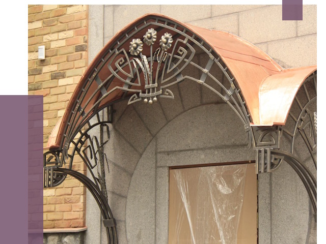 Арочные козырьки в Кореновске от 14769 руб. 