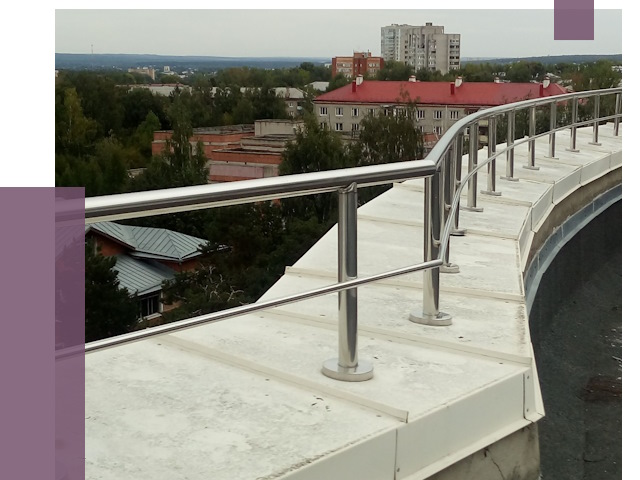 Парапеты и ограждения кровли в Кореновске от 5027 руб.