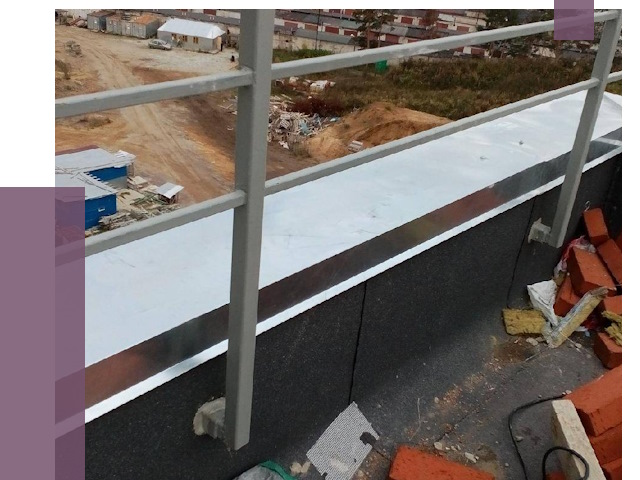 Монтаж парапетов в Кореновске от 4353 руб.  | ПРОЛЁТ-Кнв