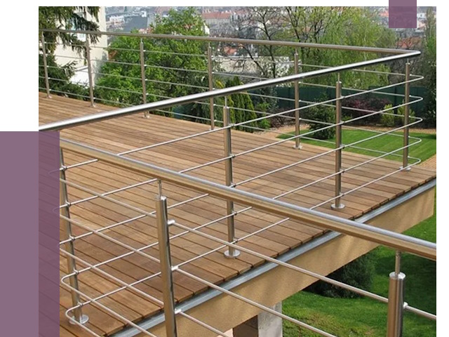 Алюминиевые парапеты в Кореновске под ключ от 7877 руб. 