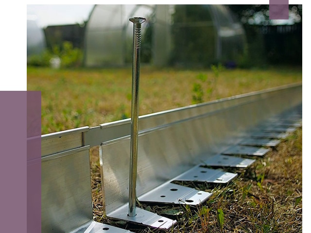 Металлические бордюры для газона в Кореновске от 4353 руб. | ПРОЛЁТ-Кнв