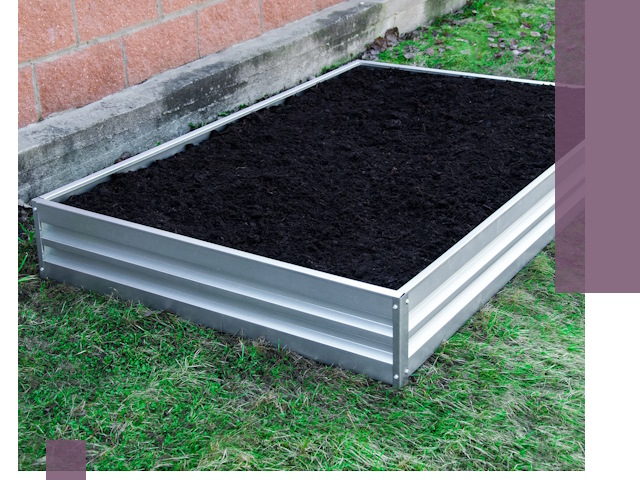 Металлические бордюры для грядок в Кореновске: прочность и аккуратность