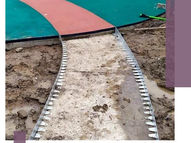 Металлические бордюры для дорожек в Кореновске — монтаж и изготовление