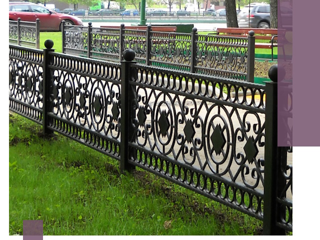 Секционные газонные ограждения под ключ в Кореновске