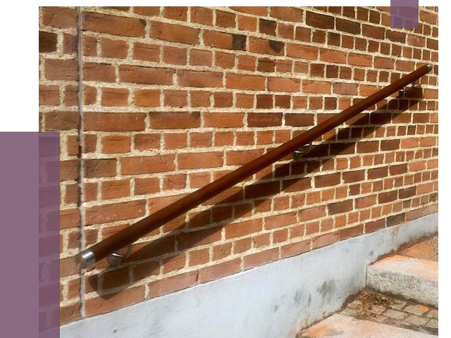 Изготовление пристенных поручней в Кореновске от 4508 руб. — ПРОЛЁТ-Кнв