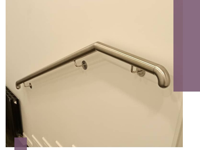 Изготовление пристенных поручней в Кореновске под ключ за сроки