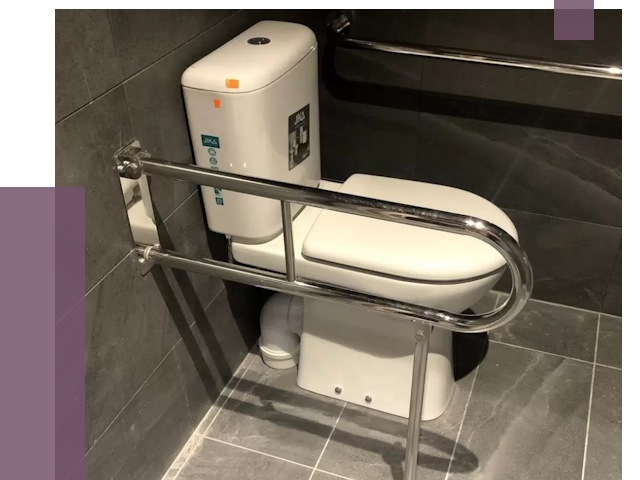 Поручни для санузлов в Кореновске от 4353 руб.  | ПРОЛЁТ-Кнв